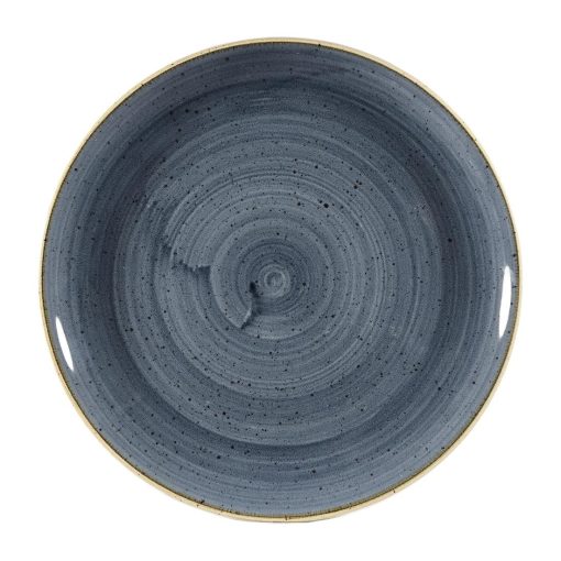 Churchill Stonecast Blueberry Coupe Plates 228mm Pack of 12 (HX027)