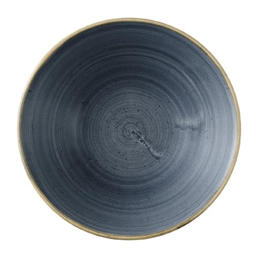 Churchill Stonecast Blueberry Deep Coupe Bowls 205mm Pack of 6 (HX028)