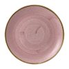 Churchill Stonecast Petal Pink Coupe Plates 254mm 12 Pack (HX030)