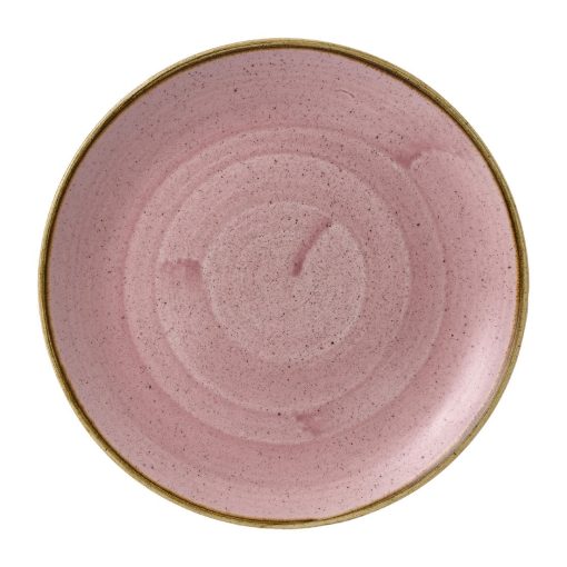 Churchill Stonecast Petal Pink Coupe Plates 254mm 12 Pack (HX030)