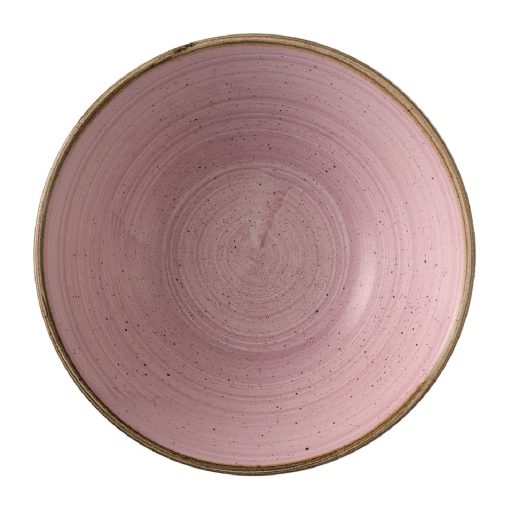 Churchill Stonecast Petal Pink Deep Coupe Bowls 205mm Pack of 6 (HX032)