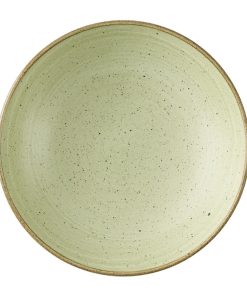 Churchill Stonecast Raw Green Evolve Coupe Bowls 247mm Pack of 12 (HX042)