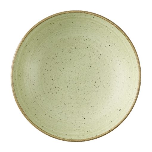 Churchill Stonecast Raw Green Evolve Coupe Bowls 247mm Pack of 12 (HX042)