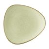Churchill Stonecast Raw Green Lotus Plates 228mm Pack of 12 (HX045)