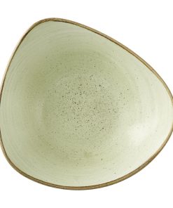 Churchill Stonecast Raw Green Lotus Bowls 229mm Pack of 12 (HX046)