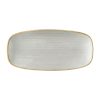 Churchill Stonecast Raw Grey Chefs Oblong Plates 270 x 127mm Pack of 12 (HX049)