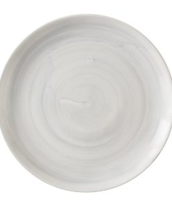 Churchill Stonecast Canvas Grey Evolve Coupe Plates 285mm Pack of 12 (HX057)