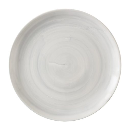 Churchill Stonecast Canvas Grey Evolve Coupe Plates 285mm Pack of 12 (HX057)