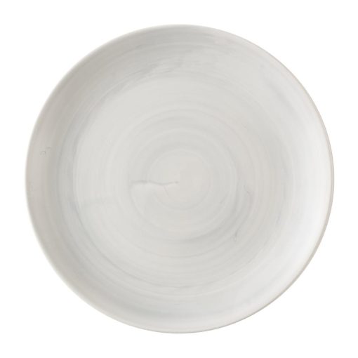 Churchill Stonecast Canvas Grey Evolve Coupe Plates 260mm Pack of 12 (HX058)
