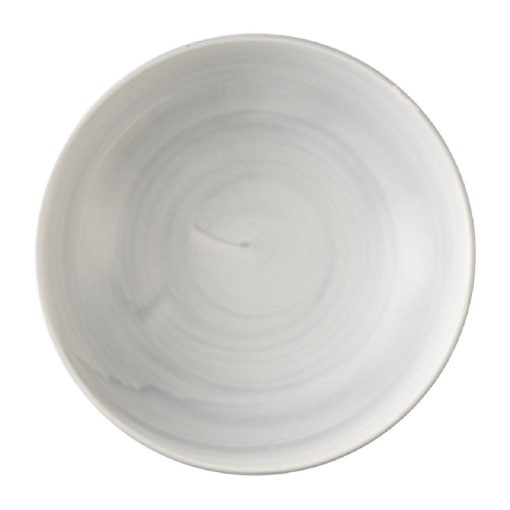 Churchill Stonecast Canvas Grey Coupe Bowls 184mm Pack of 12 (HX062)