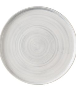Churchill Stonecast Canvas Grey Walled Plates 160mm Pack of 6 (HX066)