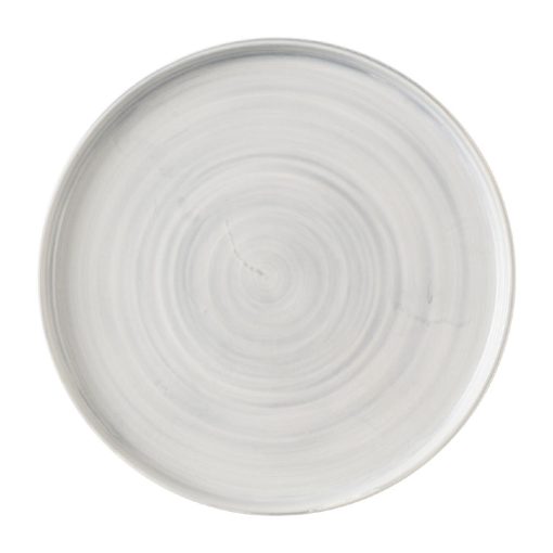 Churchill Stonecast Canvas Grey Walled Plates 160mm Pack of 6 (HX066)