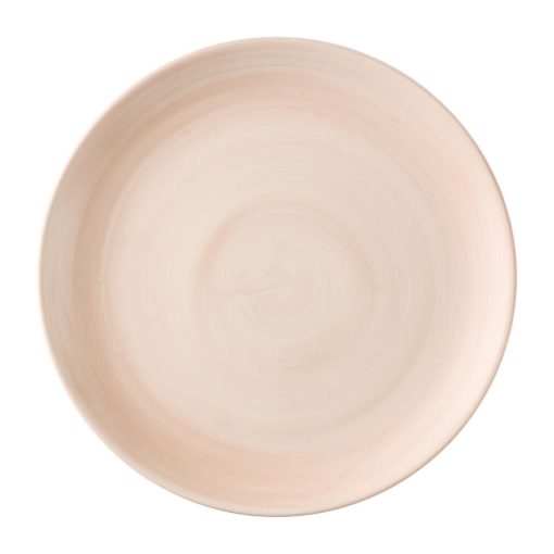 Churchill Stonecast Canvas Coral Evolve Coupe Plates 285mm Pack of 12 (HX073)