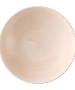 Churchill Stonecast Canvas Coral Evolve Coupe Plates 165mm 12 Pack (HX076)