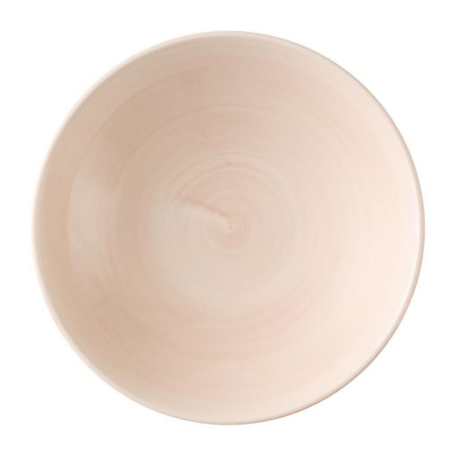 Churchill Stonecast Canvas Coral Evolve Coupe Plates 165mm 12 Pack (HX076)
