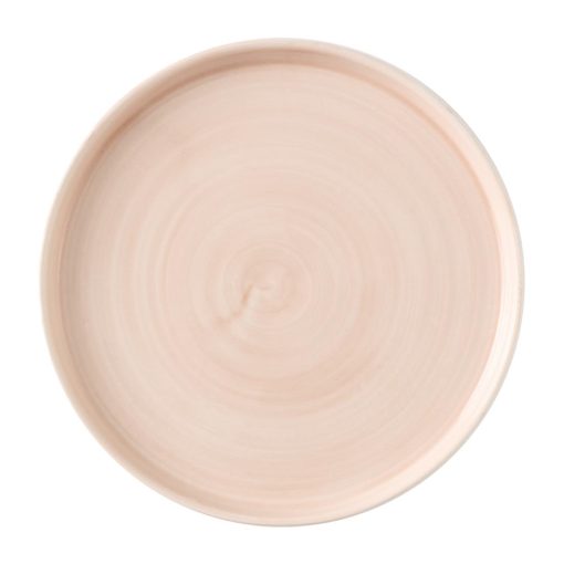 Churchill Stonecast Canvas Coral Walled Plates 160mm Pack of 6 (HX082)