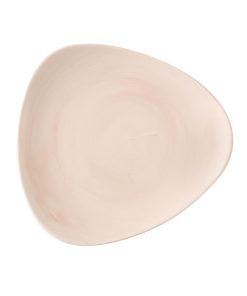 Churchill Stonecast Canvas Coral Lotus Plates 228mm Pack of 12 (HX084)