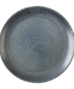 Churchill Studio Prints Astro Metallic Blue Evolve Coupe Plates 285mm 12 Pack (HX089)