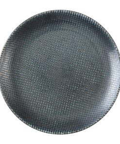 Churchill Studio Prints Astro Metallic Blue Evolve Coupe Plates 220mm 12 Pack (HX091)