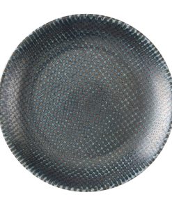 Churchill Studio Prints Astro Metallic Blue Evolve Coupe Plates 165mm 12 Pack (HX092)