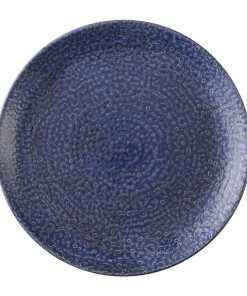 Churchill Studio Prints Homespun Chroma Twilight Evolve Coupe Plates 285mm 12 Pack (HX102)