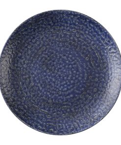Churchill Studio Prints Homespun Chroma Twilight Evolve Coupe Plates 220mm Pack of 12 (HX104)