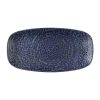 Churchill Studio Prints Homespun Chroma Twilight Chefs Oblong Plates 280 x 152mm 12 Pack (HX113)