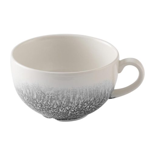 Churchill Studio Prints Raku Quartz Black Cappuccino Cups 355ml 12 Pack (HX116)