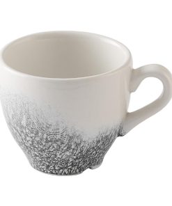 Churchill Studio Prints Raku Quartz Black Espresso Cups 105ml 12 Pack (HX118)