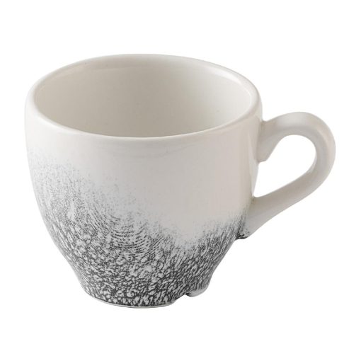 Churchill Studio Prints Raku Quartz Black Espresso Cups 105ml 12 Pack (HX118)