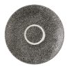 Churchill Studio Prints Raku Quartz Black Cappuccino Saucers 158mm Pack of 12 (HX119)