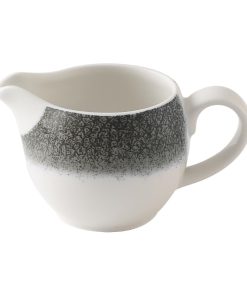 Churchill Studio Prints Raku Quartz Black Jugs 120ml Pack of 4 (HX122)