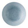 Churchill Studio Prints Raku Topaz Blue Evolve Deep Coupe Bowls 203mm Pack of 6 (HX126)
