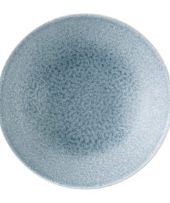 Churchill Studio Prints Raku Topaz Blue Evolve Deep Coupe Bowls 178mm Pack of 6 (HX127)