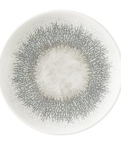 Churchill Studio Prints Fusion Grey Coupe Plates 165mm Pack of 12 (HX133)