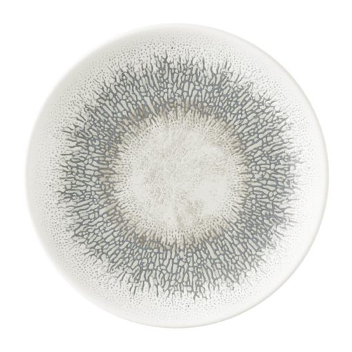 Churchill Studio Prints Fusion Grey Coupe Plates 165mm Pack of 12 (HX133)