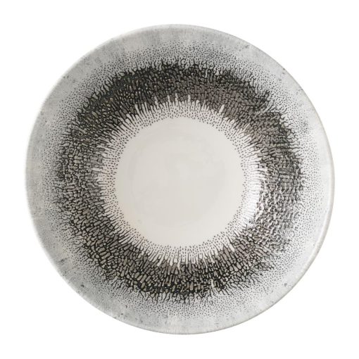 Churchill Studio Prints Fusion Black Deep Coupe Bowls 178mm Pack of 6 (HX135)