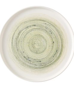 Churchill Elements Fern Walled Plates 255mm 6 Pack (HX143)