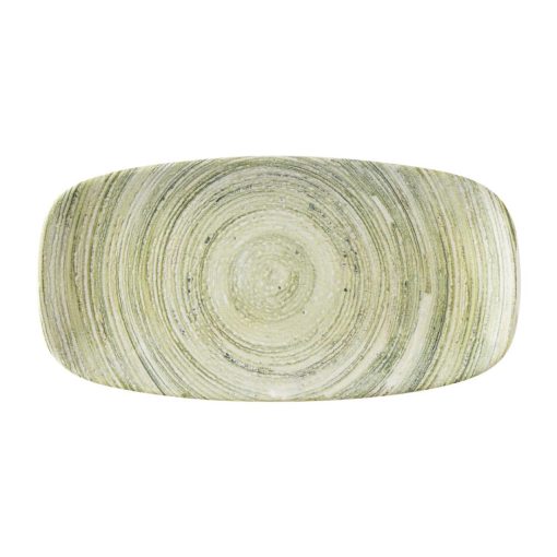Churchill Elements Fern Chefs Oblong Plates 280 x 152mm 12 Pack (HX147)