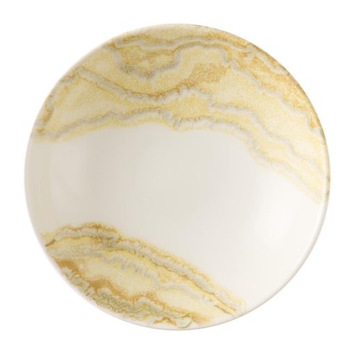 Churchill Tide Gold Coupe Bowls 185mm Pack of 12 (HX167)