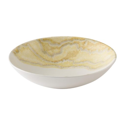 Churchill Tide Gold Coupe Bowls 185mm Pack of 12 (HX167)