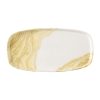 Churchill Tide Gold Oblong Chefs Plates 305 x 178mm 6 Pack (HX172)