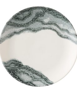 Churchill Tide Black Evolve Coupe Plates 165mm Pack of 12 (HX181)