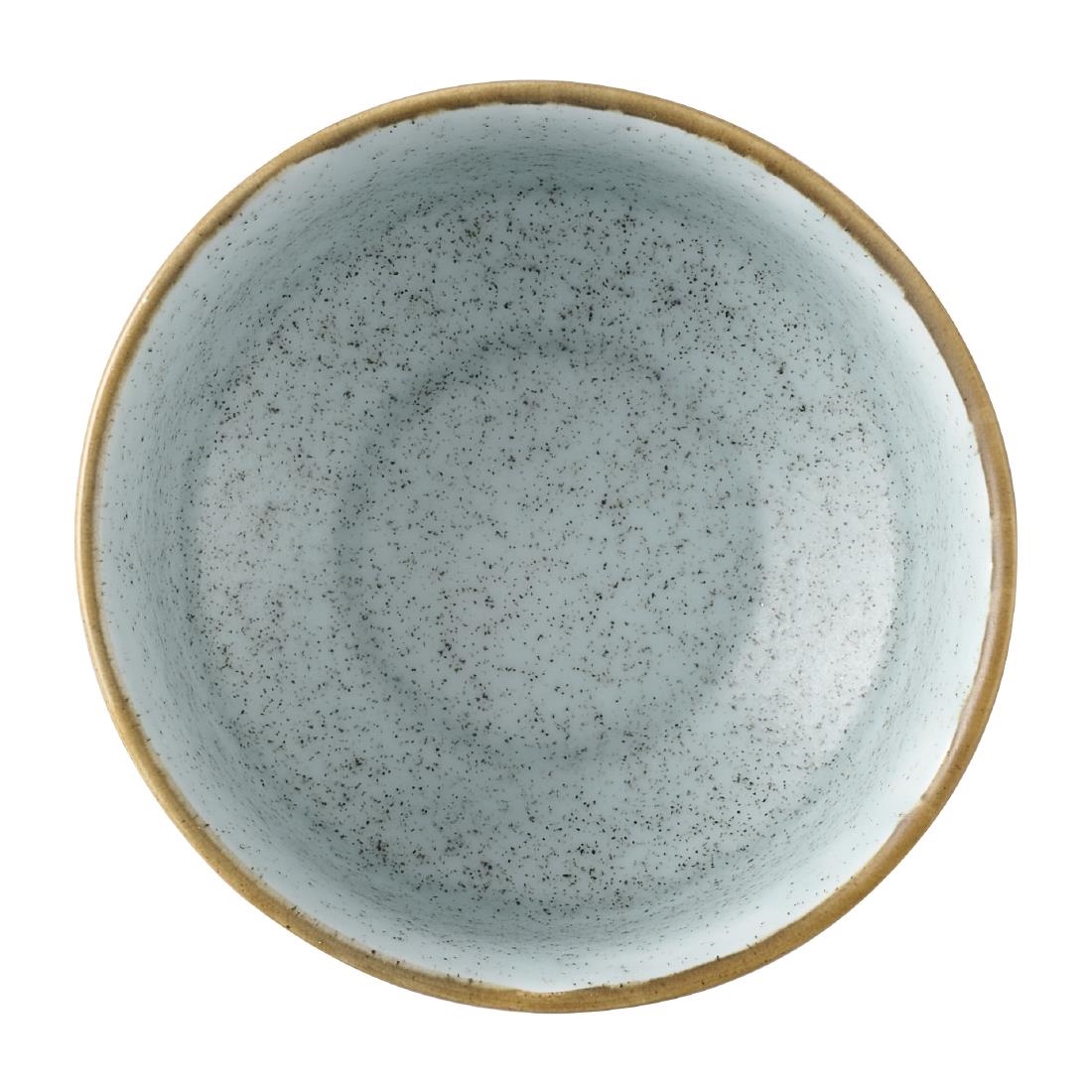 Churchill Nourish Cinnamon Brown Duck Egg Kochi Shallow Bowls 266ml Pack of 12 (HX201)