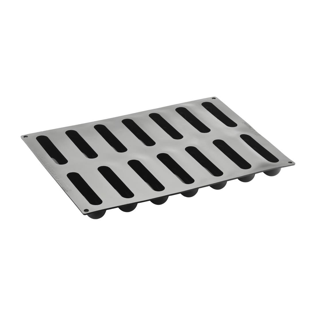 Pavoni Silicone Confy Eclair Mould 400x300mm (HX502)