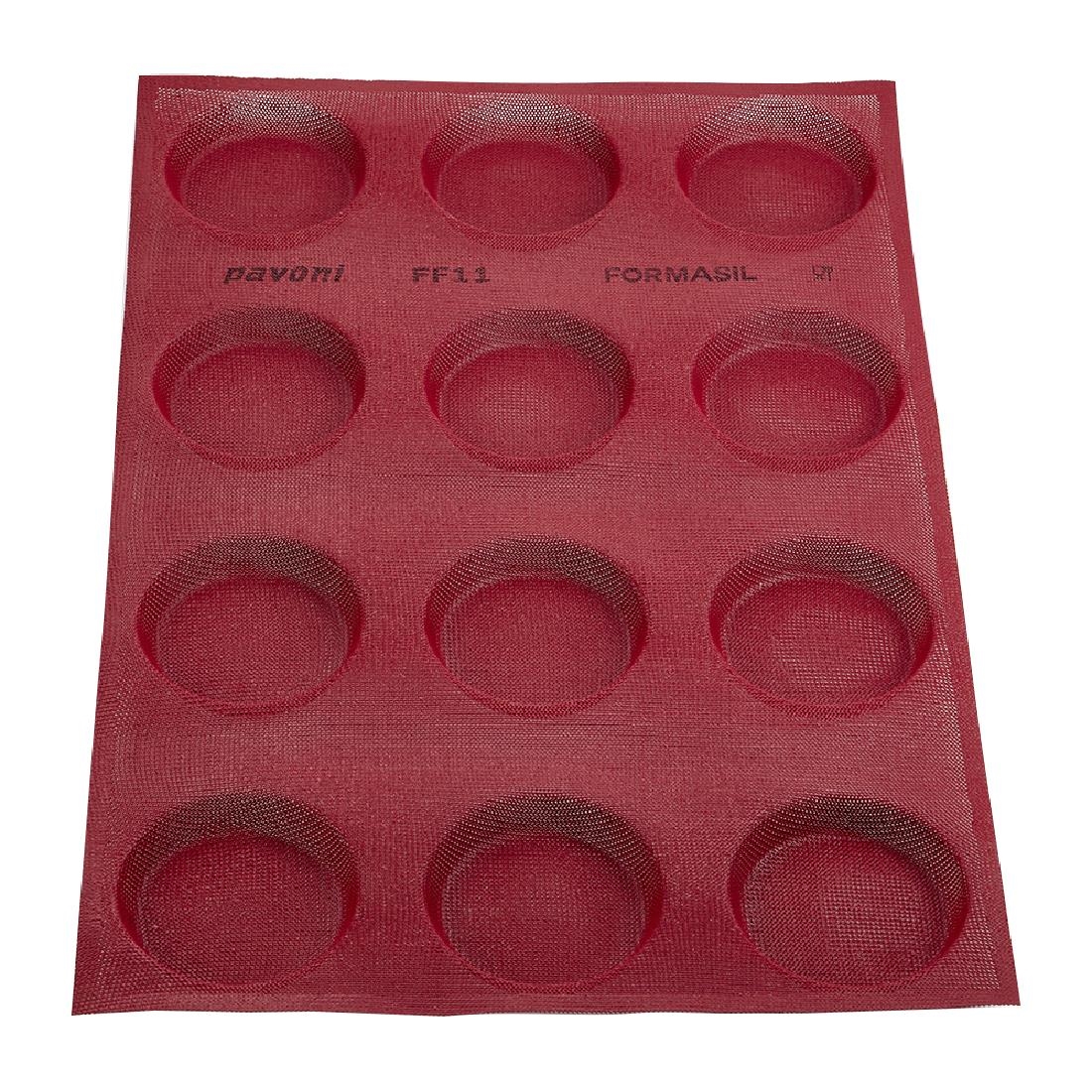 Pavoni Baking Mat 12 Round 600x400mm (HX537)