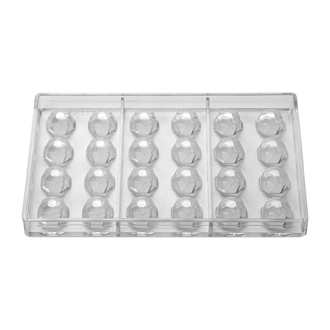 Pavoni Traditional 25x14mm Diamond Praline Mould 275x175mm (HX545)