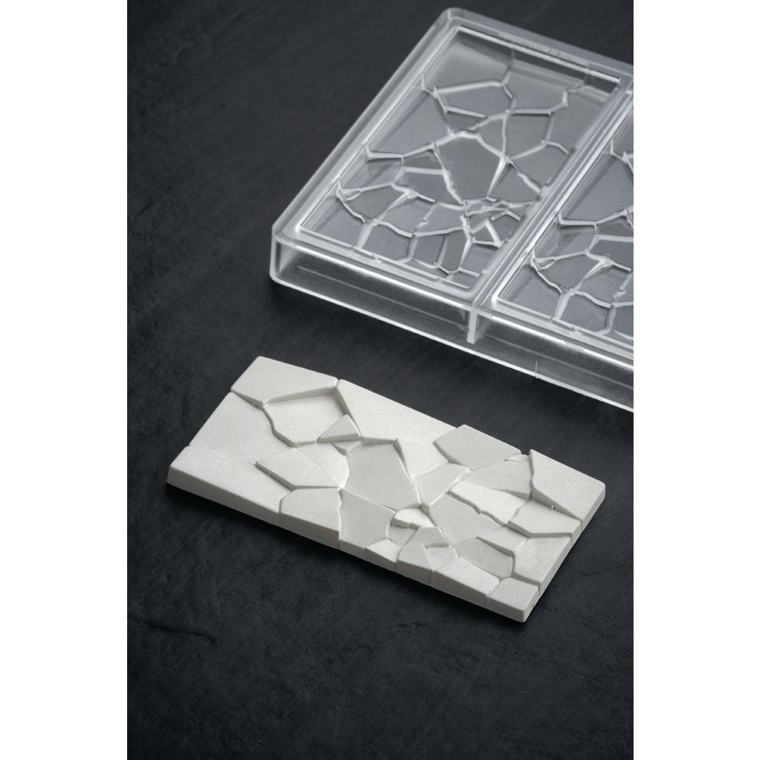 Pavoni Crush By Fiorani Chocolate Bar Mould 275x175mm (HX549)