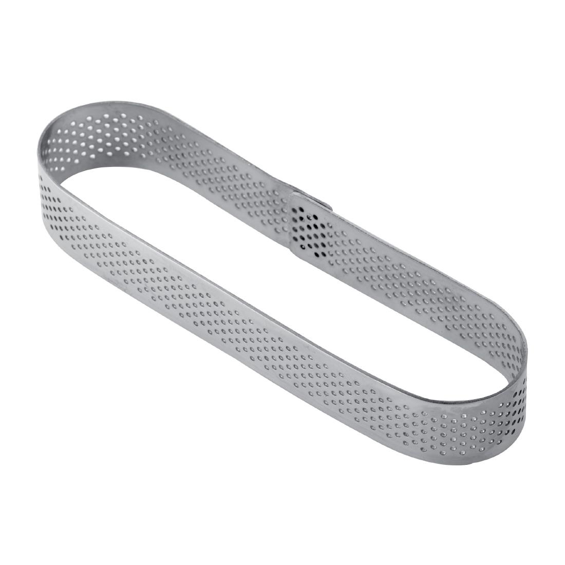 Pavoni Eclair Stainless Steel Mould 125x30mm (HX557)