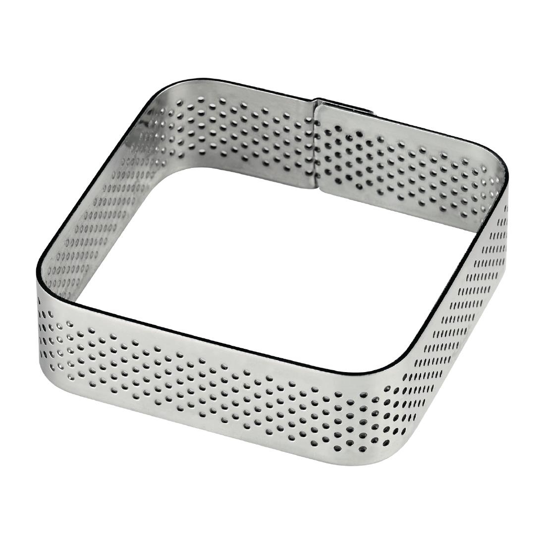 Pavoni Square Stainless Steel Mould 65x65mm (HX558)
